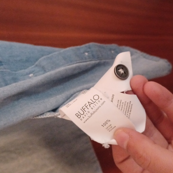 5 For $ 20 Sleeveless button down crop jean shirt blouse - Picture 7 of 15